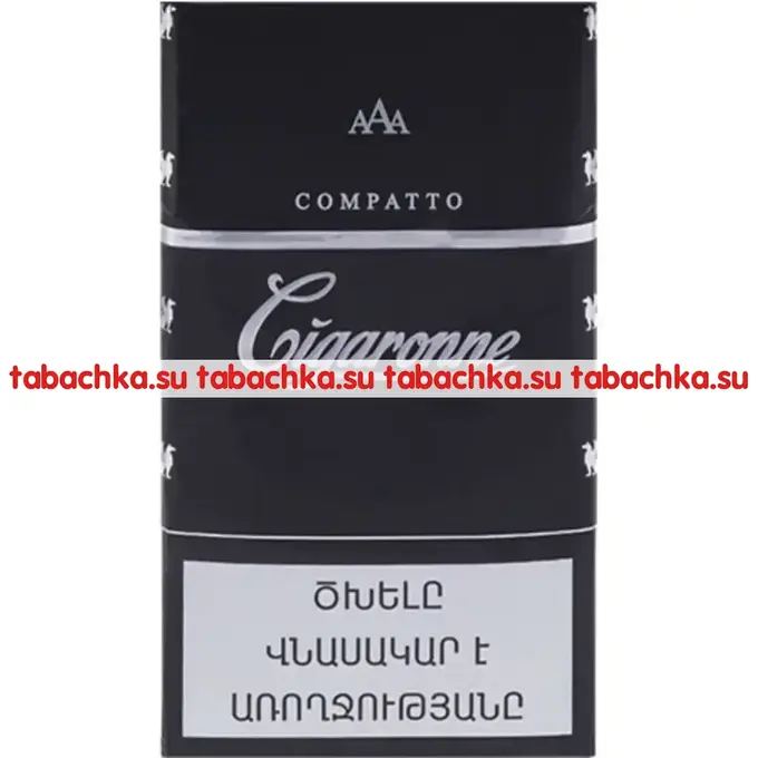 Сигареты Cigaronne Compatto Black